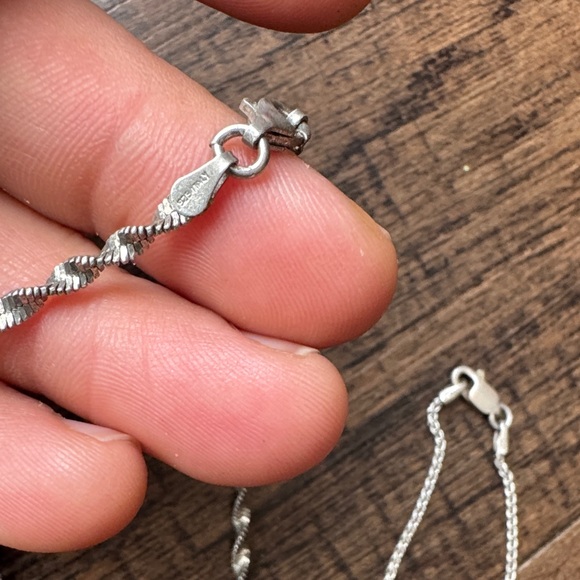 Italy 925 Sterling Silver  Necklace Set - Picture 2 of 12